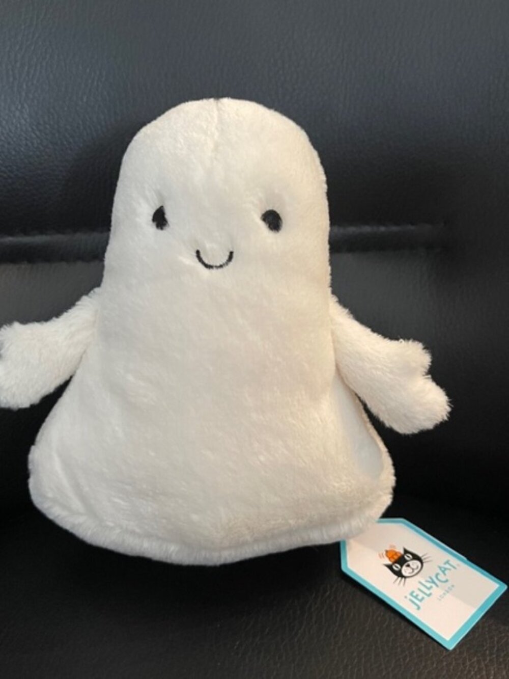 BNWT RARE Jellycat MYSTI GHOST Soft Plush Halloween White Spooky limited toy